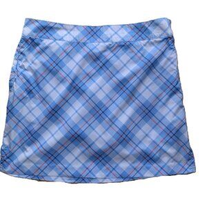Izod Blue Plaid Golf Skort – Size 6